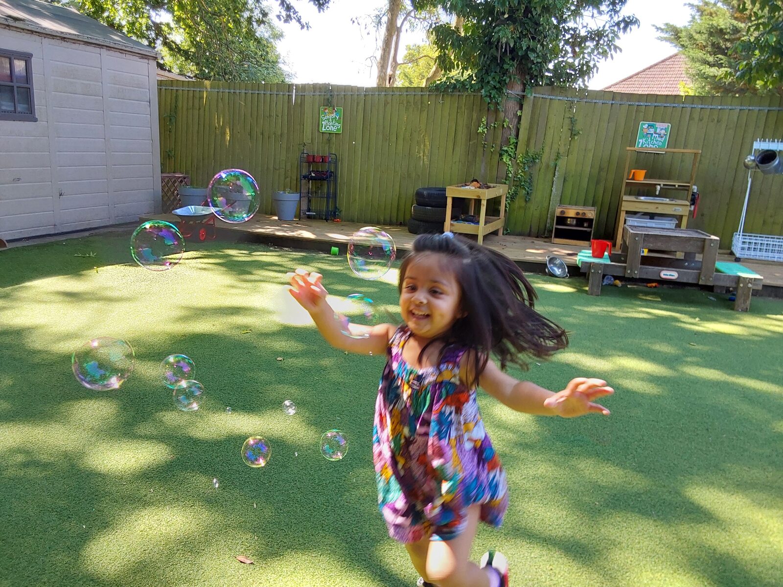 Children learning through play inside Stanmore Nursery Montessori classroom in Stanmore